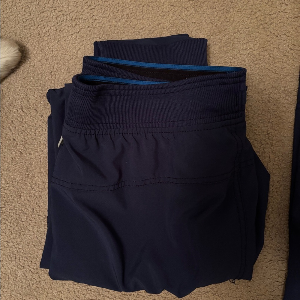 Cherokee Infinity Navy Blue Scrub Joggers